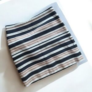 Loft Striped Multi color Skirt
